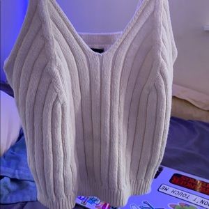 Kendall & Kylie Sweater Tank Top